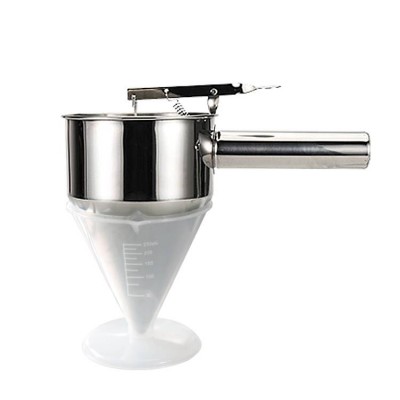 Ce Stainless Steel Handheld Cupcake Baking Funnel/cooking Funnel,/baking Tools For Baking Gelato Popsicle Ice Cream